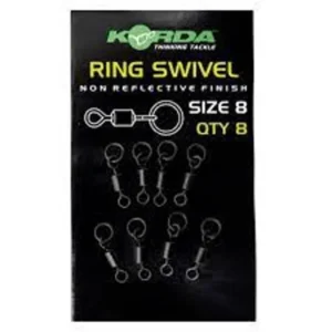 Korda Ring Swivel Size 8 anilla grande de giro libre