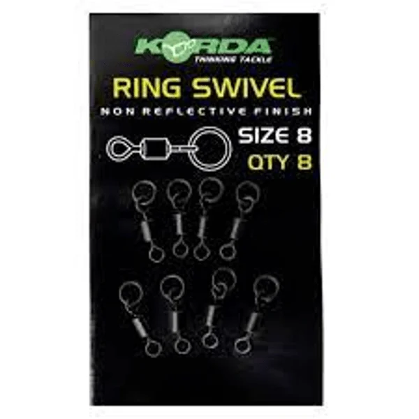 Korda Ring Swivel Size 8 anilla grande de giro libre