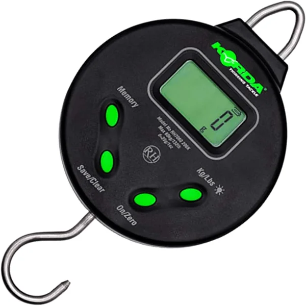 Korda Báscula Digital 60kg para pesar capturas de carpa