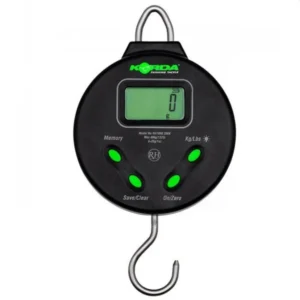 Korda Báscula Digital 60kg para pesar capturas de carpa