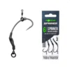 Korda Spinner Kurv Micro Barbed Hook Sections Nº6 Seccion De Anzuelo Pre-Montada Ronnie Rig