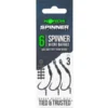 Korda Spinner Kurv Micro Barbed Hook Sections Nº6 Anzuelo Kurv Con Micro Arponcillo Nº6