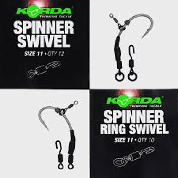 Korda Spinner Swivel Size 11 emerillon para Ronnie Rig