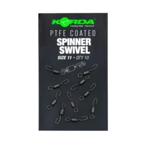 Korda PTFE Spinner Swivel Size 11 emerillon para Ronnie Rig