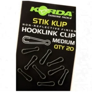 Korda Stick Klip Hooklink Clip recto talla media