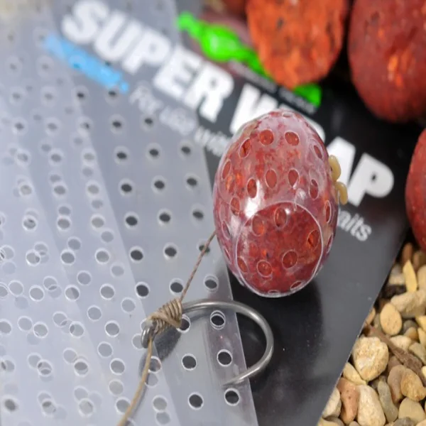Korda Super Wrap 22mm cebo protegido de cangrejos en el montaje