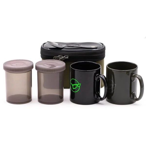 Korda Compac Tea Set 2 piezas de plastico resistente