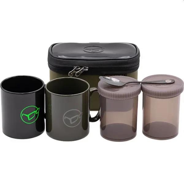 Korda Compac Tea Set 2 Piezas kit de te para la orilla
