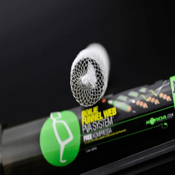 Korda PVA Long Chuck Funnel Web sistema de malla de PVA tubo de 7 m