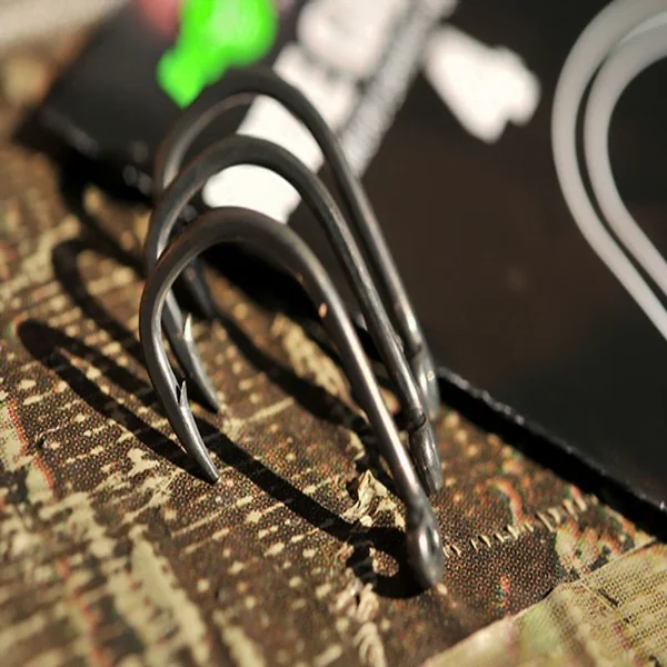 Korda Anzuelo Wide Gape XX montado en el pelo