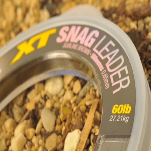 Korda XT Snag Leader carrete de 100 m color SUB-Brown