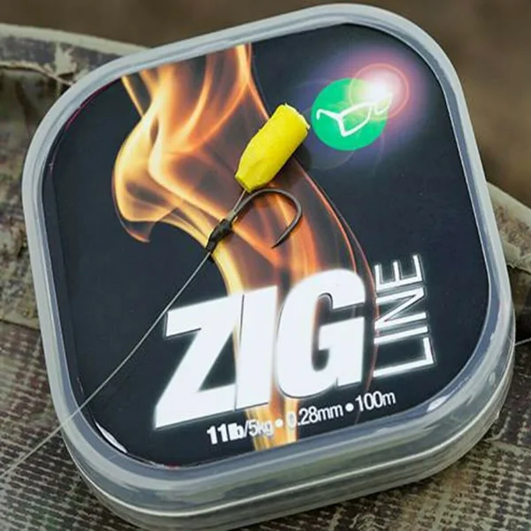 Korda Zig Line 11lb 0.28mm linea para zig rig