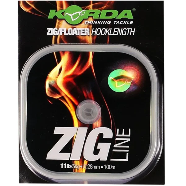 Korda Zig Line camuflaje subacuatico carrete de 100 m