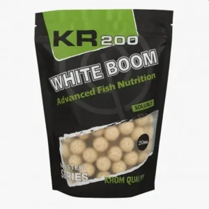 Krom Quality Boilie Soluble White Boom 20mm 800gr