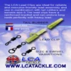 Lca Tackle Tail Rubber Brown Traslúcido