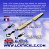 Lca Tackle Tail Rubber Green Traslúcido