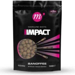 Boilies Mainline High Impact Banoffee 1kg 20mm