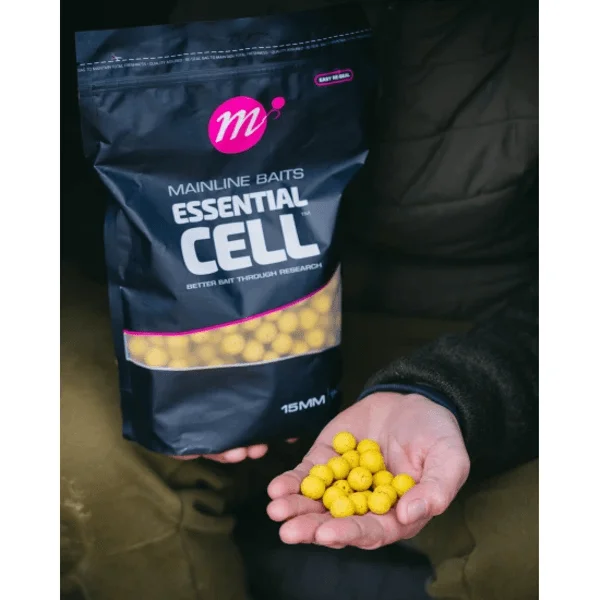 Mainline Boilie Essential Cell 20mm 1kg - boilies premium con betaína para carpas en Mérida Extremadura