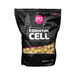 Mainline Boilie Essential Cell 20mm 1kg - boilies premium con betaína para carpas en Mérida Extremadura