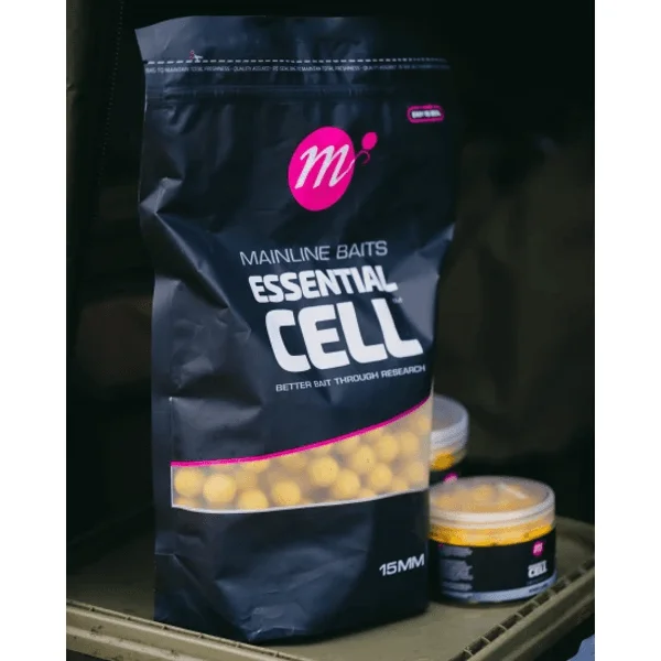 Mainline Boilie Essential Cell 20mm 1kg - boilies premium con betaína para carpas en Mérida Extremadura