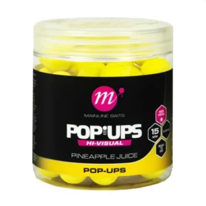 Mainline Hi-Visual Pop Ups Yellow Pineapple Juice 15mm 250ml