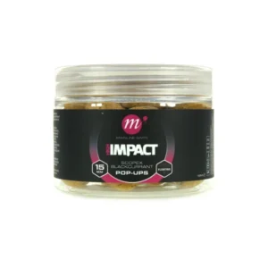 Mainline Hi Impact Scopex Blackcurrant Pop-Ups 15mm — pop-ups flotantes de grosella negra para carpfishing
