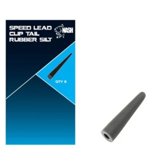 Nash Speed Lead Clip Tail Rubber Silt conos de fijación variable