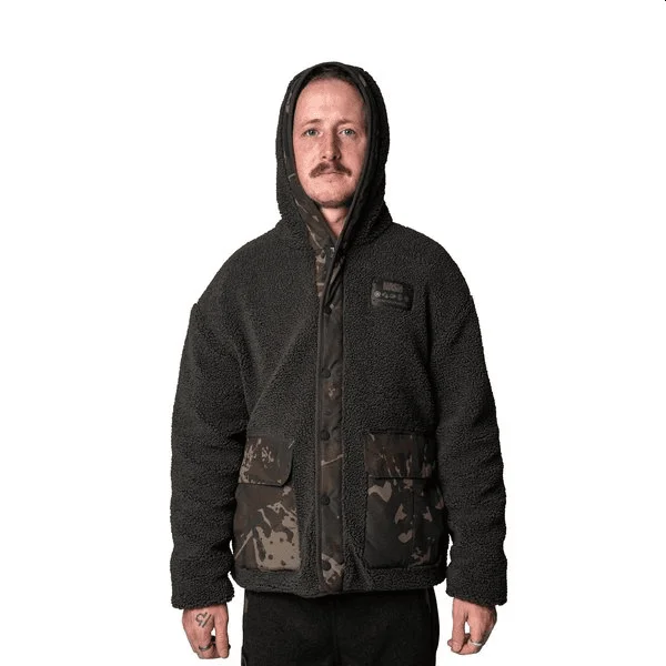 Nash ZT Sherpa Fleece Hoody con fibra hueca y DWR