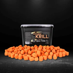Pro Elite Baits Antartic Krill Gold Speed Pellets 5kg cubo de 5 kg