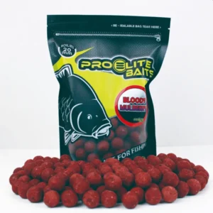 Pro Elite Baits Boilies Bloody Mulberry de mora para peces grandes