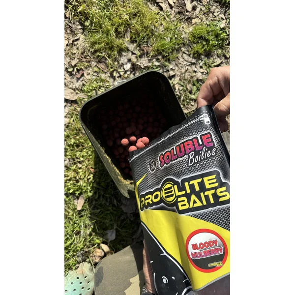 Pro Elite Baits Boilie Soluble Bloody Mulberry 20mm