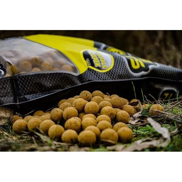 Pro Elite Baits Natural Food Boilies Pineapple Scopex 20mm 8kg para grandes cebaderos