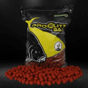 Pro Elite Baits Natural Food Boilies Robin Red con colorantes naturales