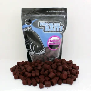 Pro Elite Baits Atractor Pellets 14-20mm Banana-Strawberry bolsa de 800 gr