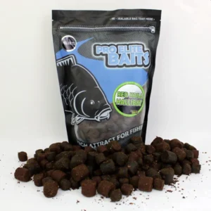 Pro Elite Baits Atractor Pellets 14-20mm Red Krill-Halibut bolsa de 800 gr