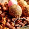 Pro Elite Baits Session Pack Antartic Krill Con Cubo, Pellet, Boilies, Dip Y Pop-Up