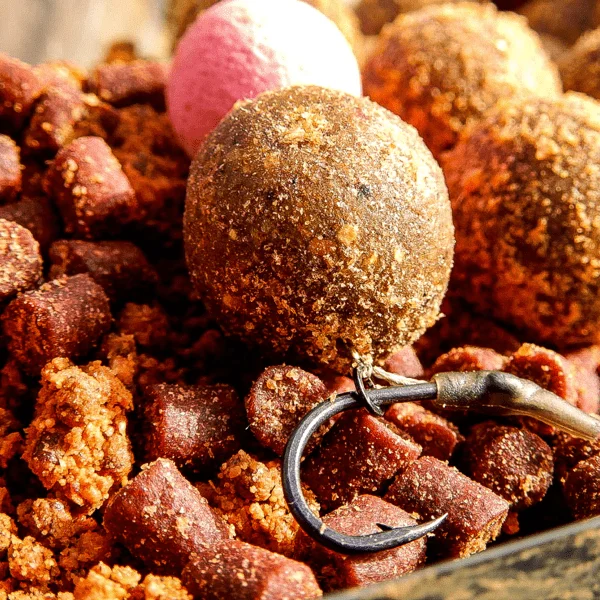 Pro Elite Baits Session Pack Antartic Krill con cubo, pellet, boilies, dip y pop-up