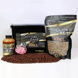 Pro Elite Baits Antartic Krill Gold Session Pack pack de sesión completo de la gama Gold