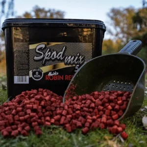 Pro Elite Baits Robin Red Gold Spod Mix Pellets 5kg para cohete y barco cebador