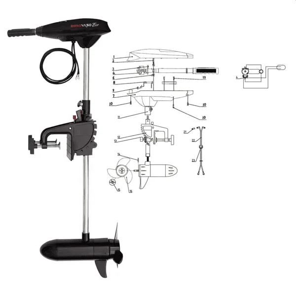 Rhino Motor Eléctrico VX50 Eco