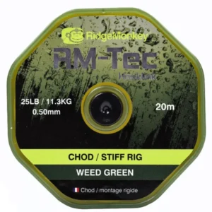 RidgeMonkey RM-Tec Chod Stiff Rig Weed Green 25lb/11,3kg 0,50mm 20m de RidgeMonkey