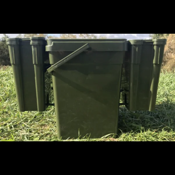 RidgeMonkey Modular Bucket System Deep Tray XL Twin Pack de RidgeMonkey