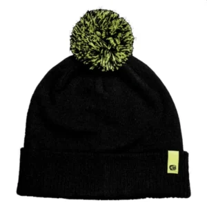 RidgeMonkey APEarel Dropback Bobble Hat Black/Green de RidgeMonkey