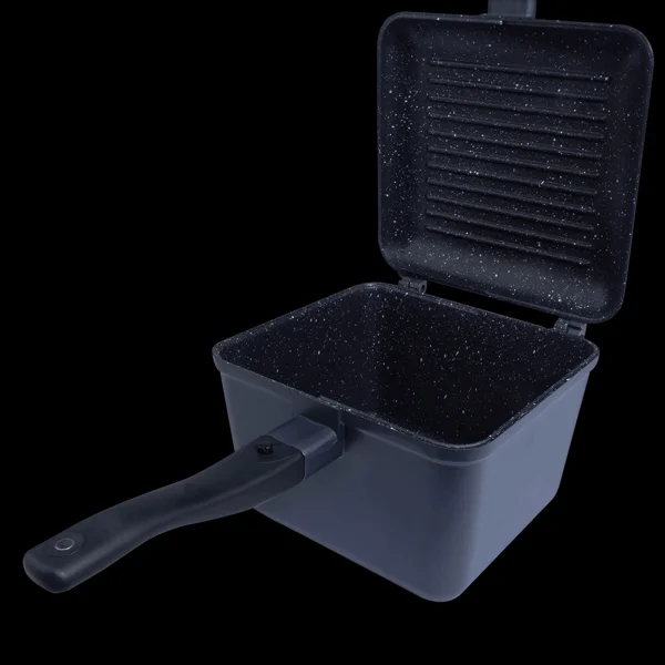 RidgeMonkey Connect Deep Pan-Griddle XL Granite Edition de RidgeMonkey