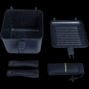 RidgeMonkey Connect Deep Pan-Griddle XL Granite Edition de RidgeMonkey