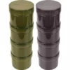 Ridgemonkey Modular Hookbait Pots Green 2 Ridgemonkey Modular Hookbait Pots Green Para Camping De Pesca