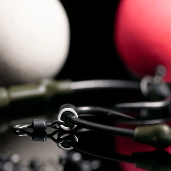 RidgeMonkey RM-Tec Mini Hook Ring Swivel ( Size 18 ) para carpfishing