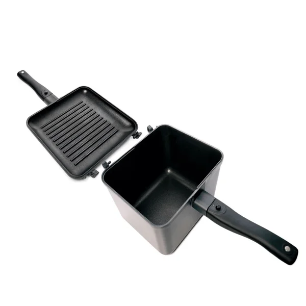 RidgeMonkey Connect Multi-Purpose Pan-Griddle Set detalle