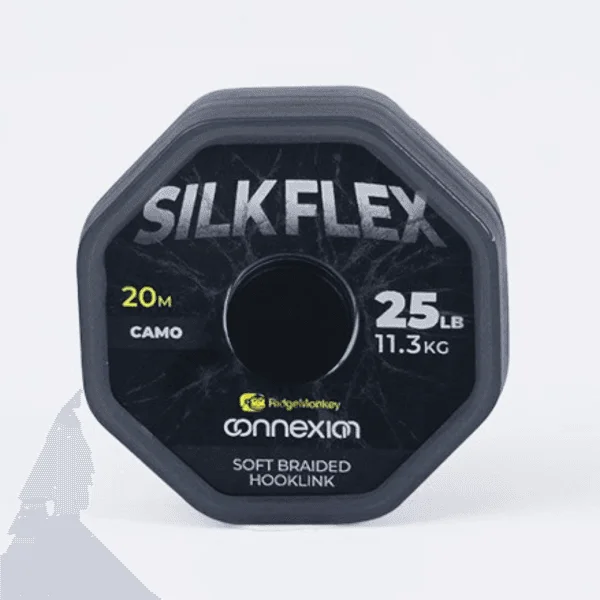 RidgeMonkey Connexion SilkFlex Soft Braid 25lb detalle