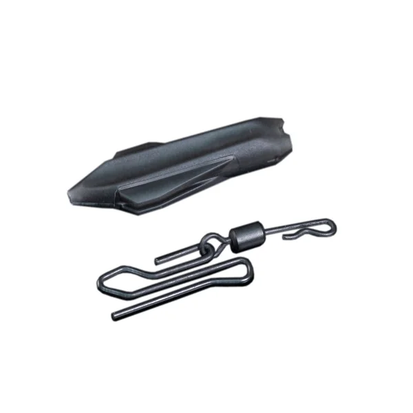 RidgeMonkey Uni Lead Clip Silt Black para carpfishing